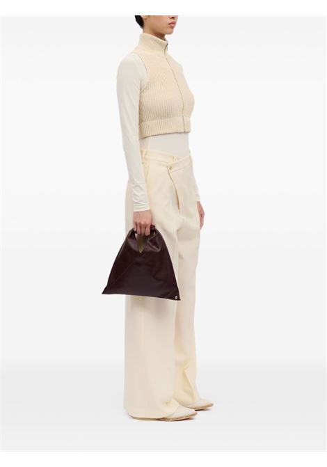 borsa a man japanese mini in marrone MM6 maison margiela - donna MM6 MAISON MARGIELA | SB6WD0013P8396T5016